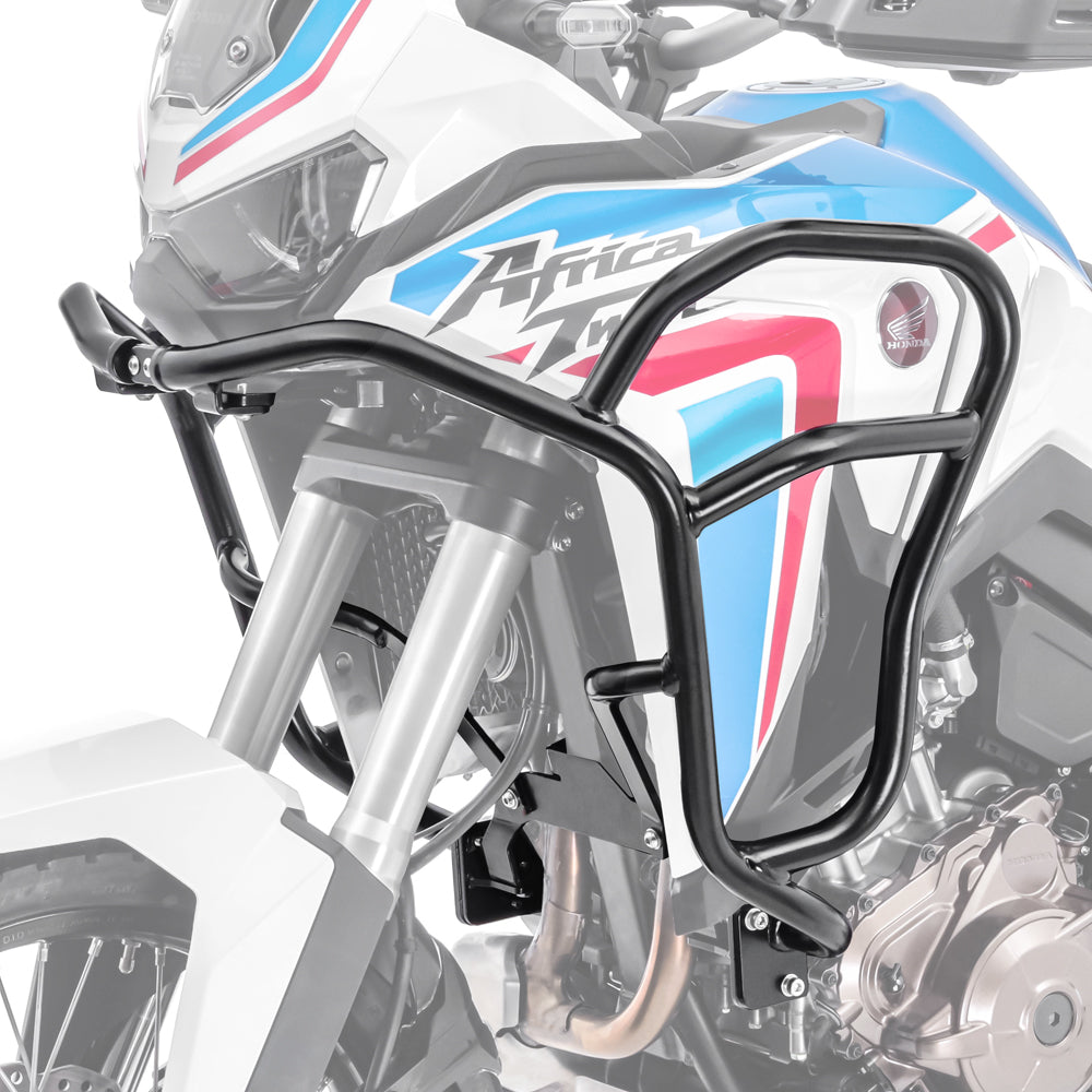 Crash bar XL pentru Honda Africa Twin 1100 20-24, Partea Superioara, Negru Protectie motor