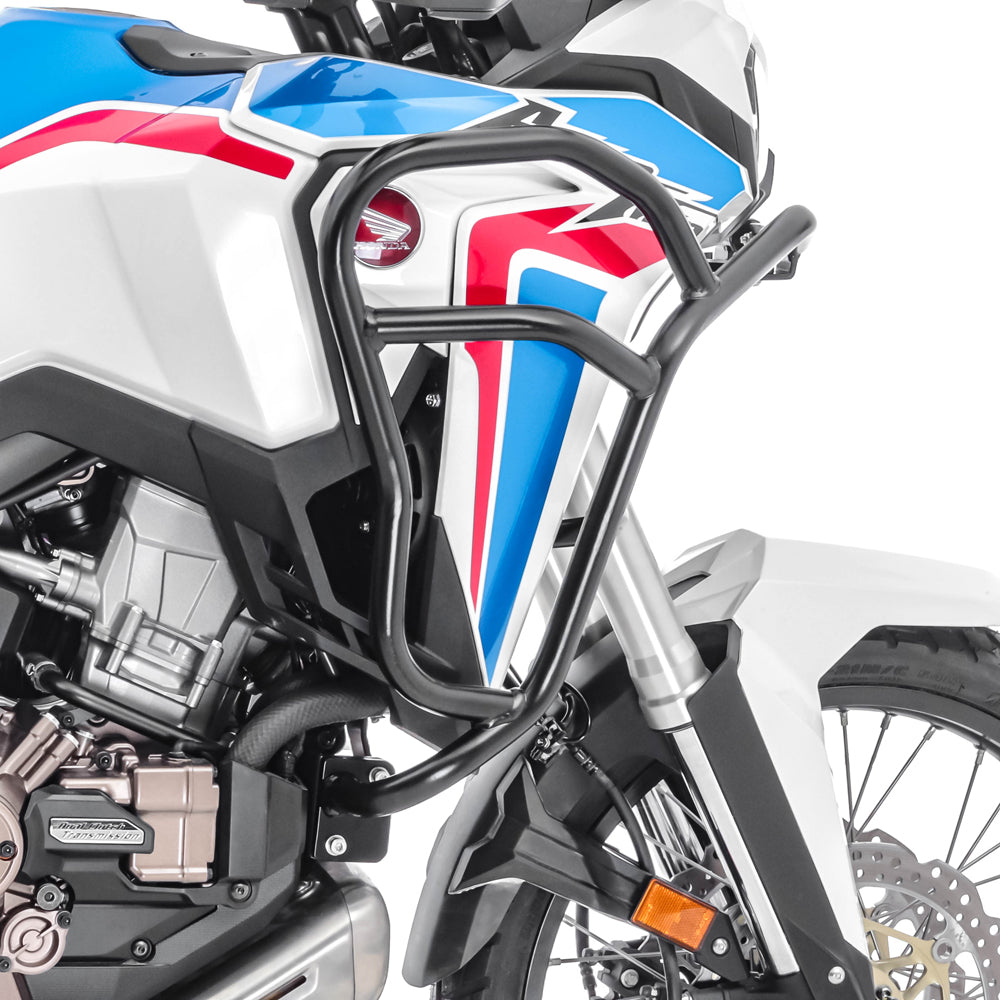 Crash bar XL pentru Honda Africa Twin 1100 20-24, Partea Superioara, Negru Protectie motor