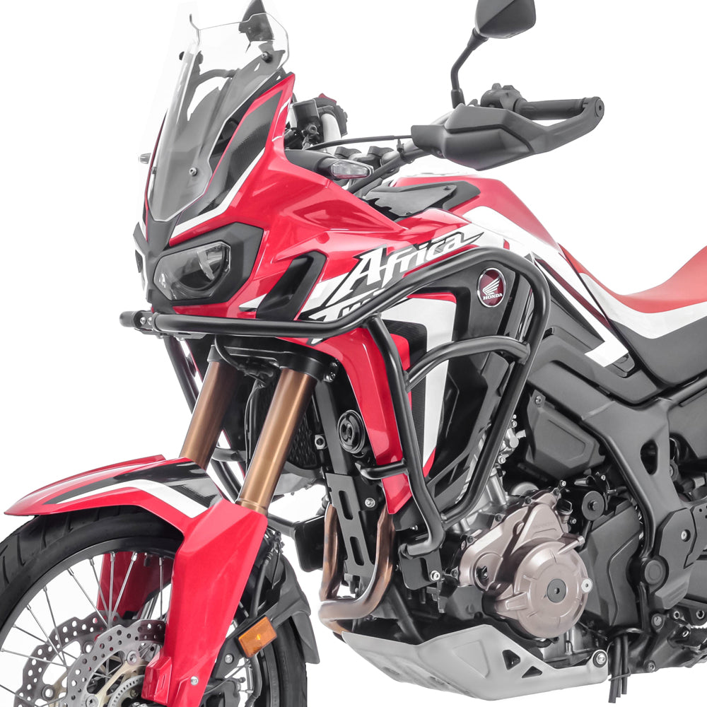 Crash bar pentru Honda Africa Twin 1000 L 16-19, Partea de sus, Negru Protectie motor