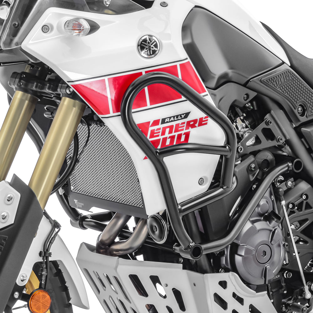 Crash bar pentru Yamaha Tenere 700 19-23, Partea de sus, Negru Protectie motor