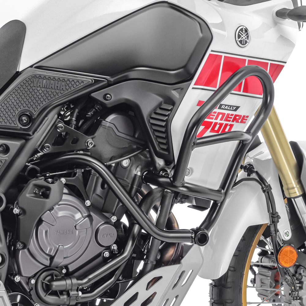 Crash bar pentru Yamaha Tenere 700 19-23, Partea de sus, Negru Protectie motor