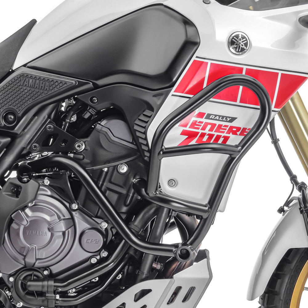 Crash bar pentru Yamaha Tenere 700 19-23, Partea de sus, Negru Protectie motor