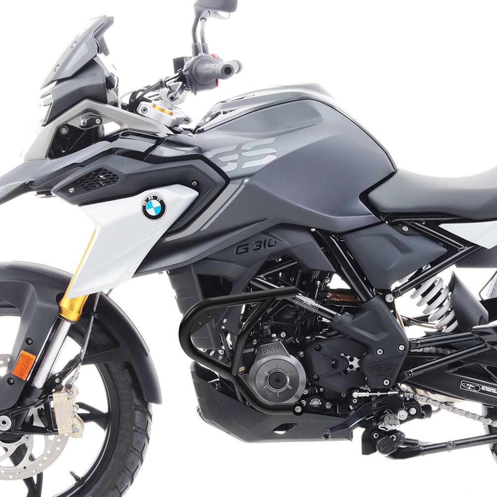 Crash bar pentru BMW G 310 GS 17-24, Partea de jos, Negru Protectie motor