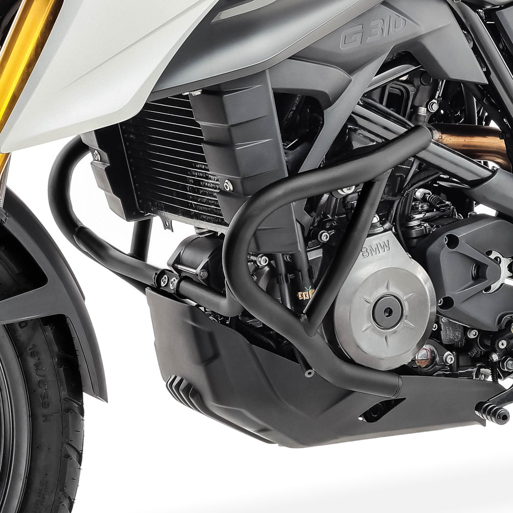 Crash bar pentru BMW G 310 GS 17-24, Partea de jos, Negru Protectie motor