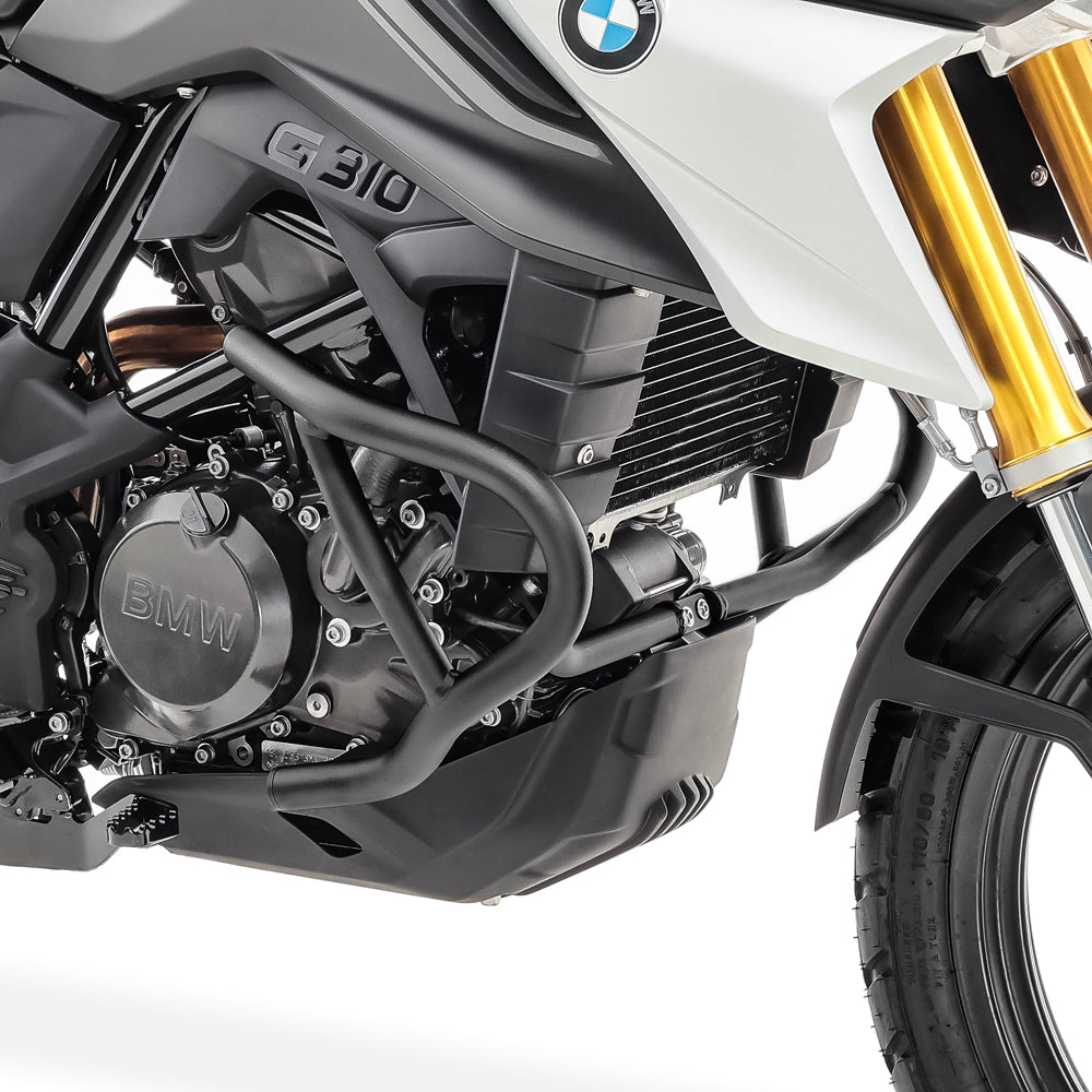 Crash bar pentru BMW G 310 GS 17-24, Partea de jos, Negru Protectie motor