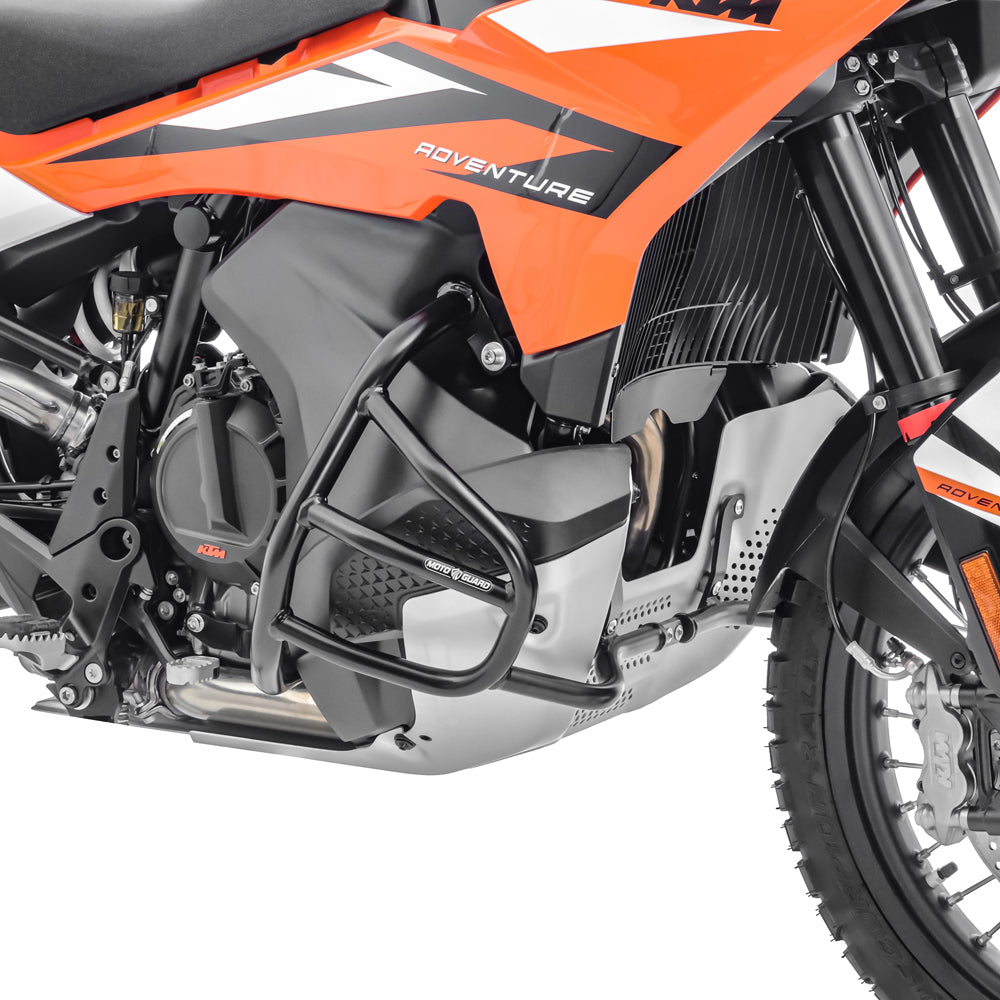 Crash bar pentru KTM 790 / 890 Adventure / R 23-24, Partea de jos, Negru Protectie motor