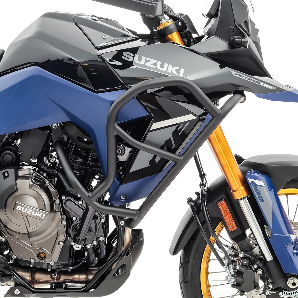 Crash bar pentru Suzuki V-Strom 800 DE 2023, Partea de sus, Negru Protectie motor