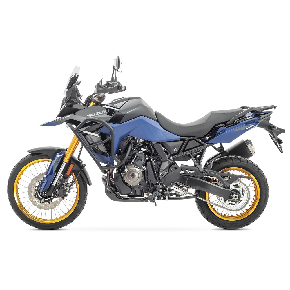 Crash bar pentru Suzuki V-Strom 800 DE 2023, Partea de sus, Negru Protectie motor