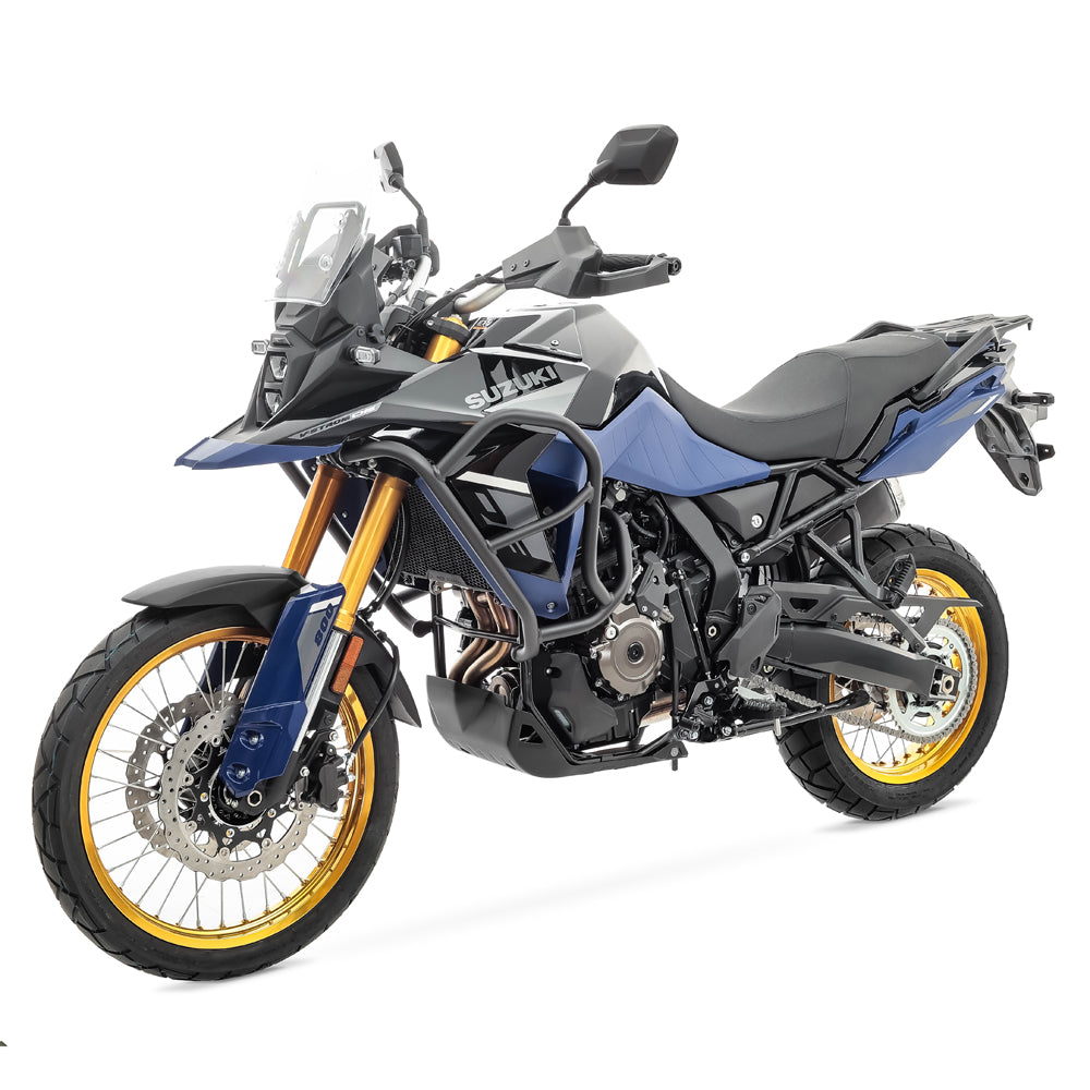 Crash bar pentru Suzuki V-Strom 800 DE 2023, Partea de sus, Negru Protectie motor