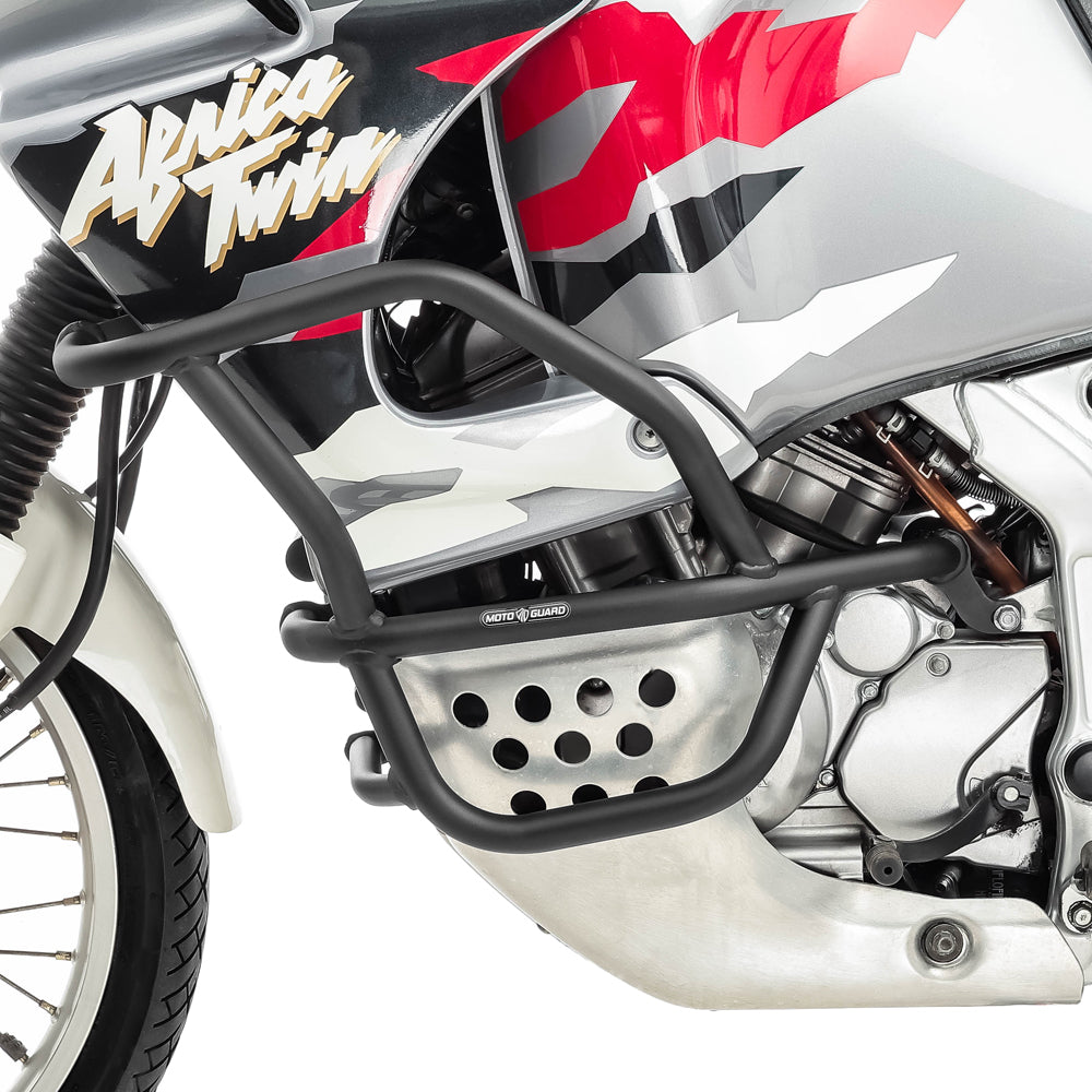 Crash bar pentru Honda Africa Twin XRV 750 93-03, Partea de jos, Negru Protectie motor