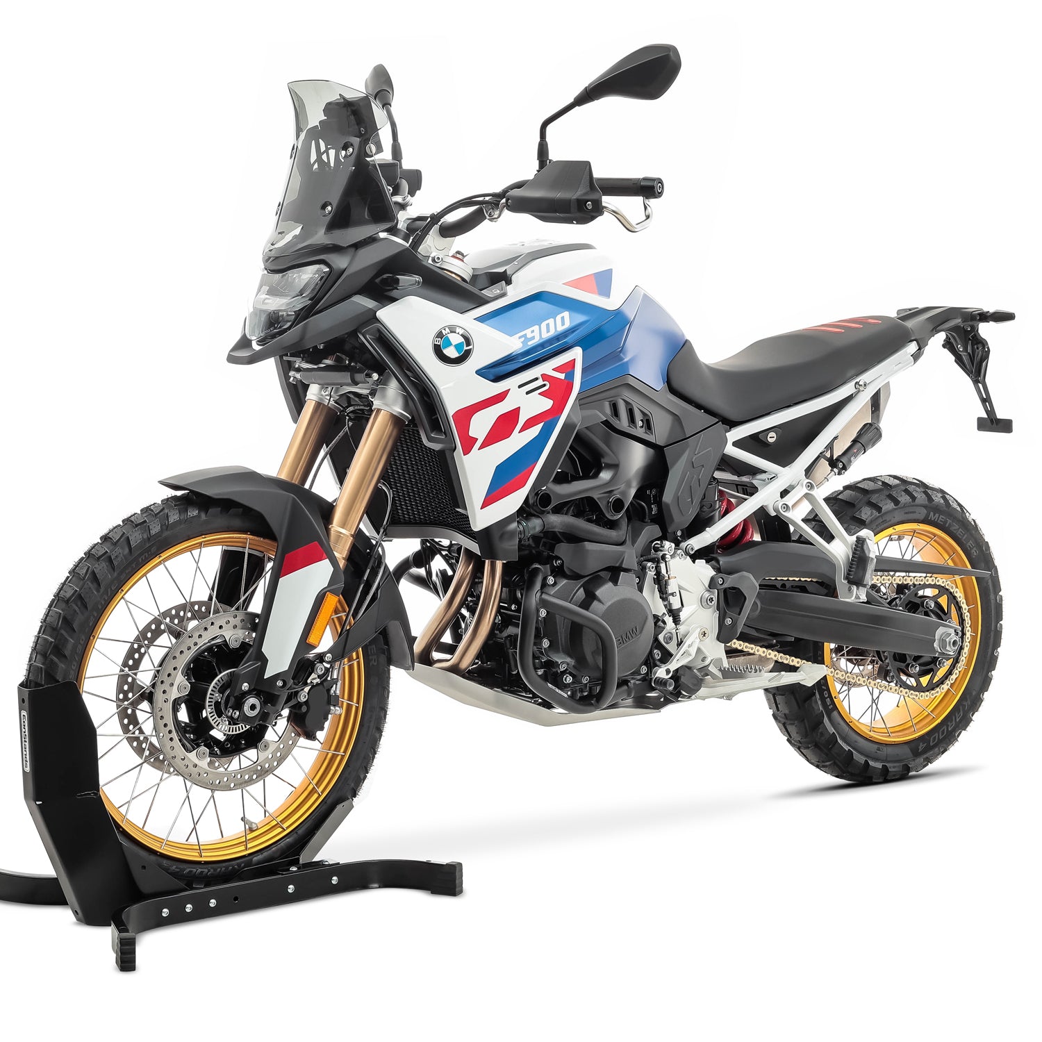 Crash bar, pentru BMW F 900 GS 2024, Partea inferioara, Negru Protectie motor