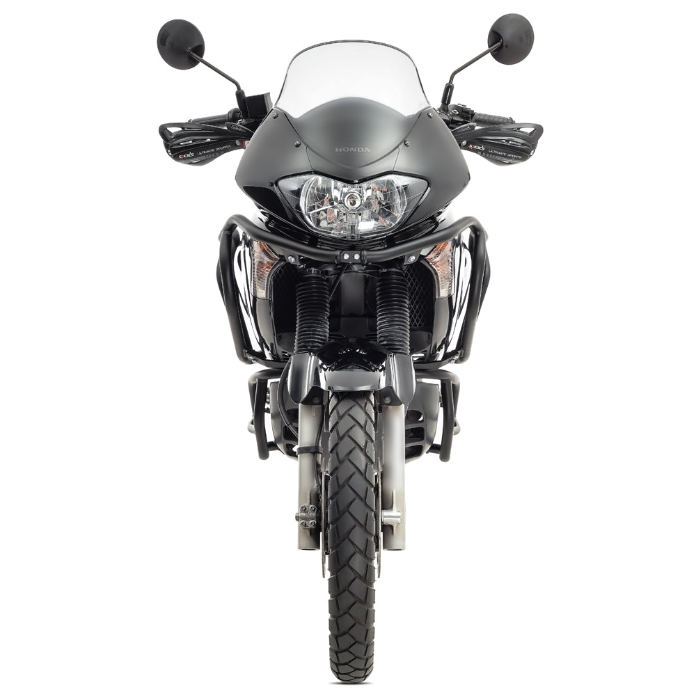 Crash bar pentru Honda Transalp XL 650 V 00-07, Full set, Negru Protectie motor