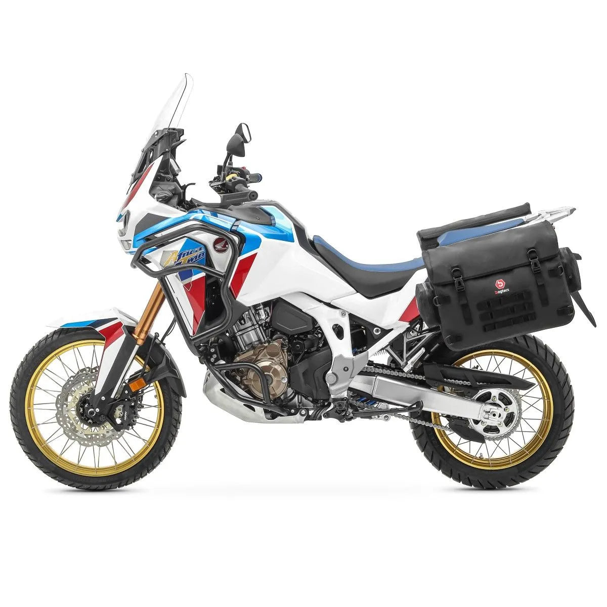 Set 2x genti laterale + suport, pentru BMW F 800 GS Adventure 13-18, Negru