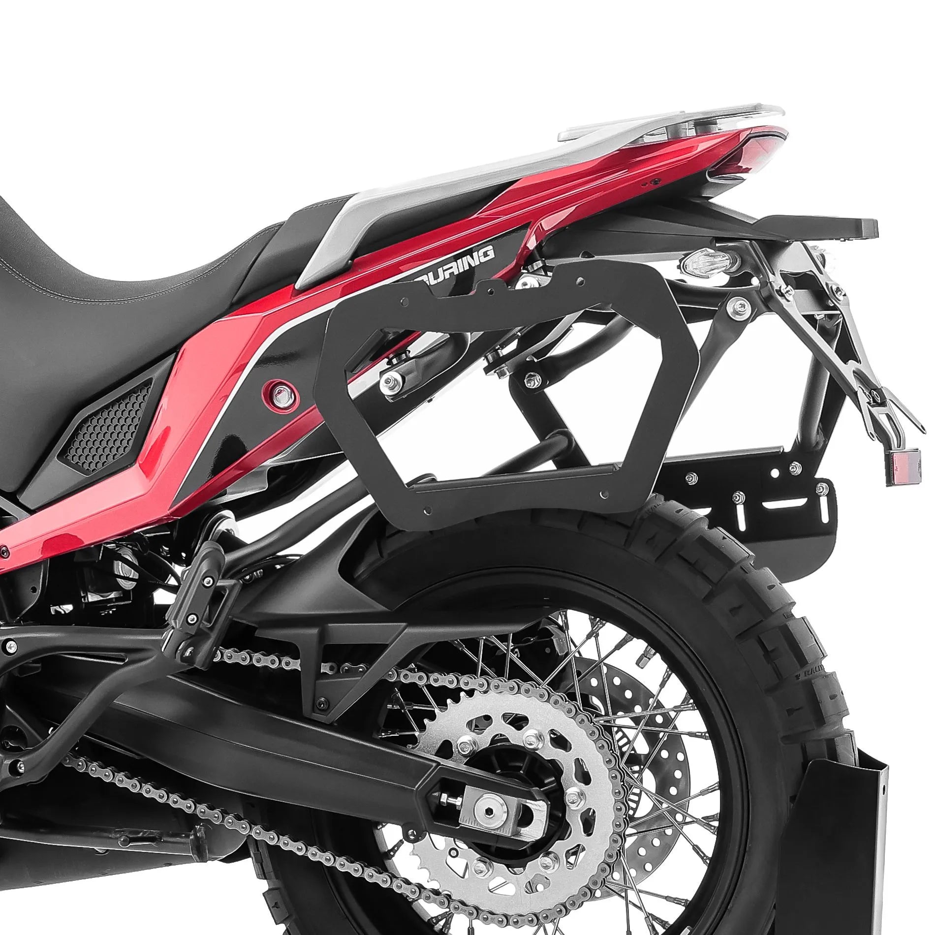 Set suport pentru genti laterale compatibil cu Moto Morini X-Cape 650 21-24 , suport sacoșe Bagtecs SLP, Negru