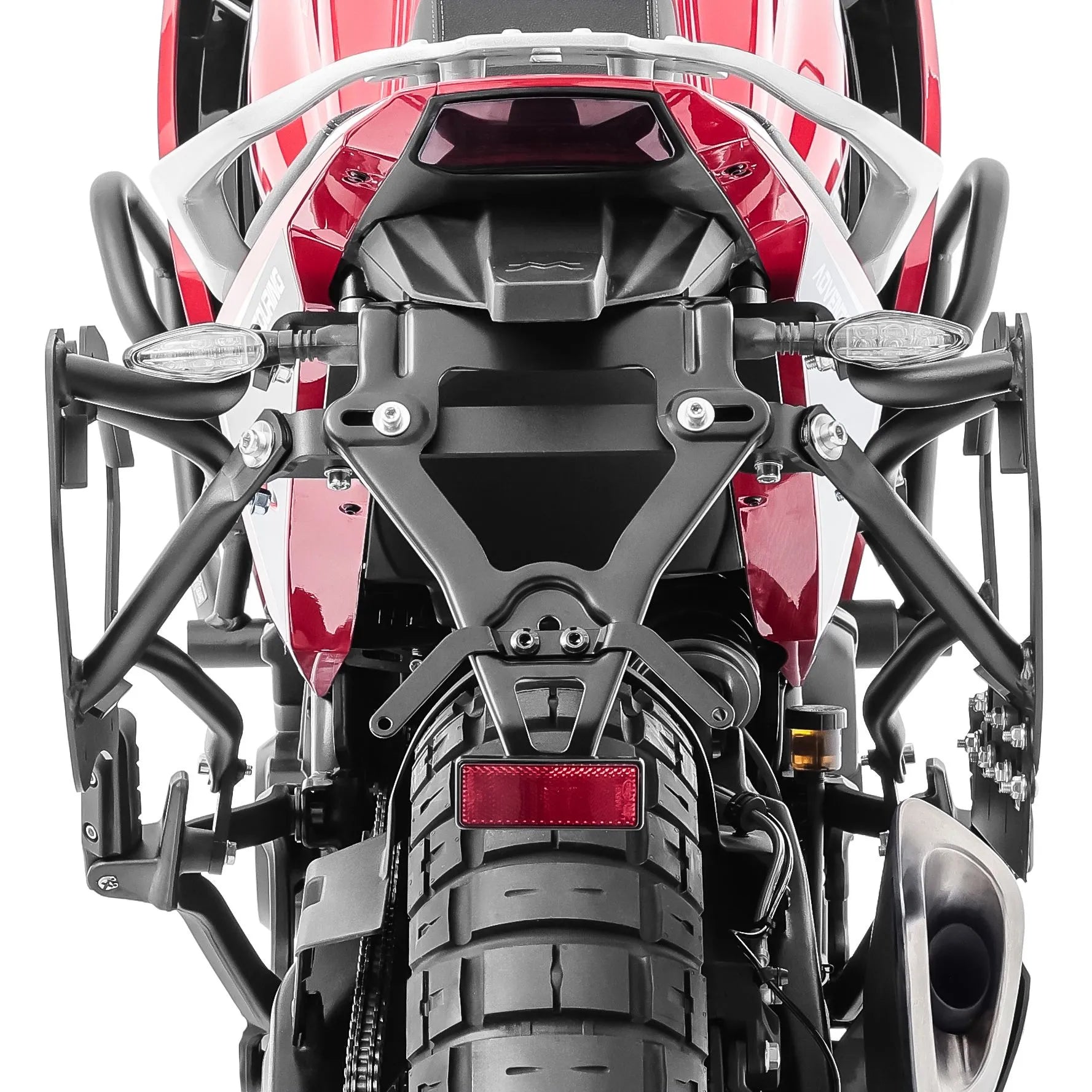 Set suport pentru genti laterale compatibil cu Moto Morini X-Cape 650 21-24 , suport sacoșe Bagtecs SLP, Negru