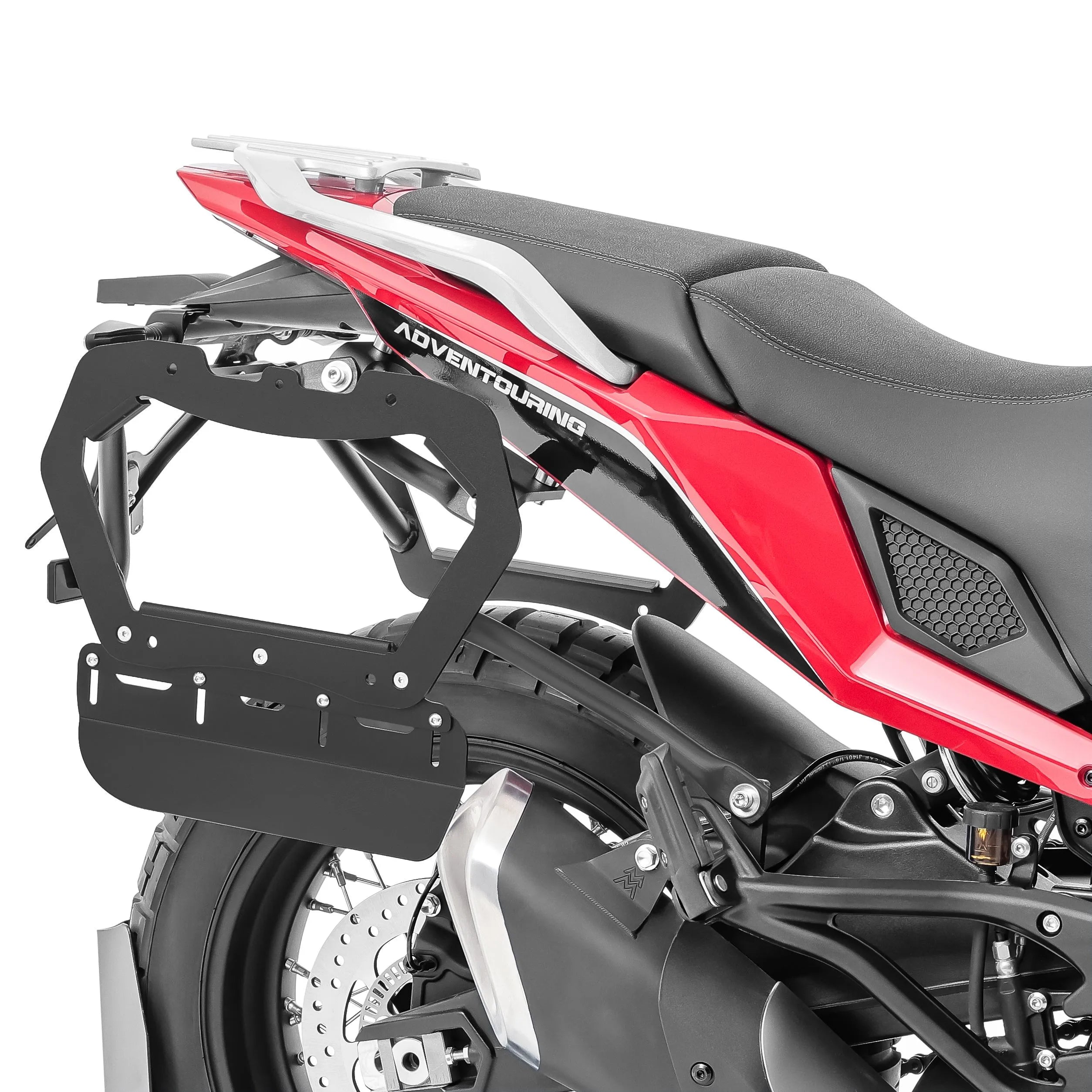 Set suport pentru genti laterale compatibil cu Moto Morini X-Cape 650 21-24 , suport sacoșe Bagtecs SLP, Negru