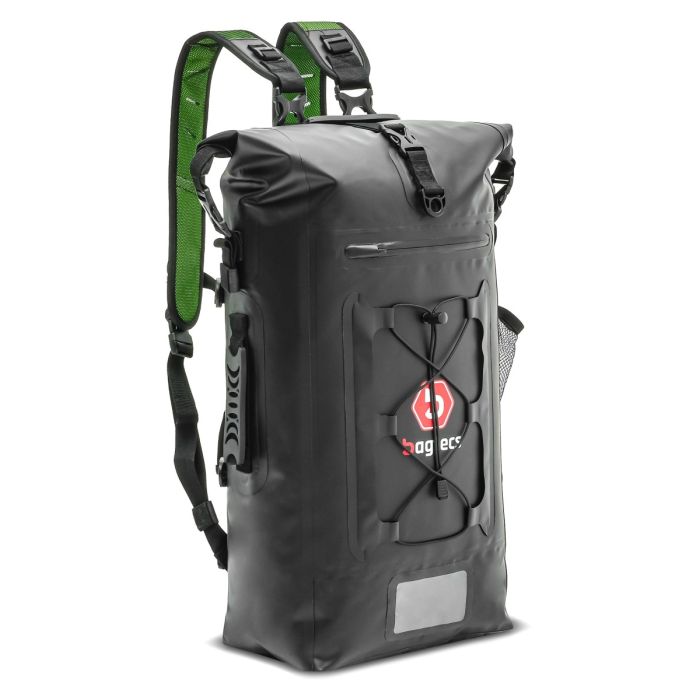 Rucsac moto impermeabil Bagtecs WPX, volum 38L, cu închidere roll.