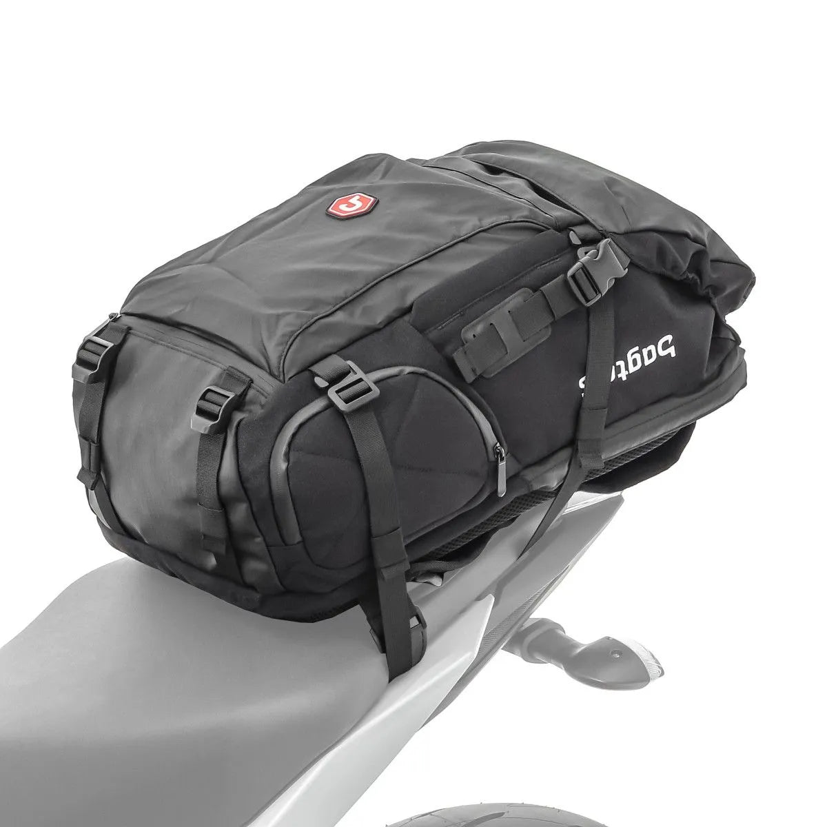 Geanta codita Bagtecs HX5 negru 45L , cu suport casca