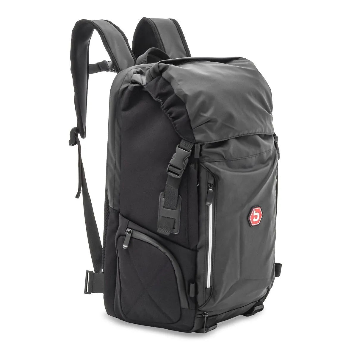 Geanta codita Bagtecs HX5 negru 45L , cu suport casca