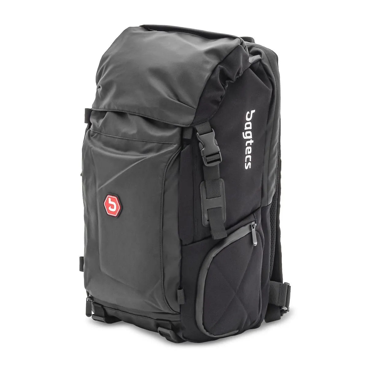 Geanta codita Bagtecs HX5 negru 45L , cu suport casca