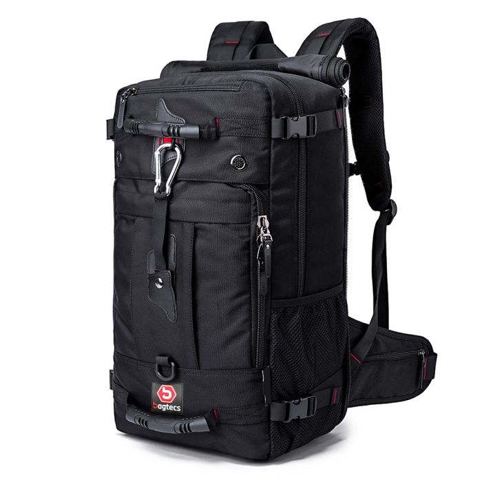 Geantă moto tip tail bag montată pe motocicletă