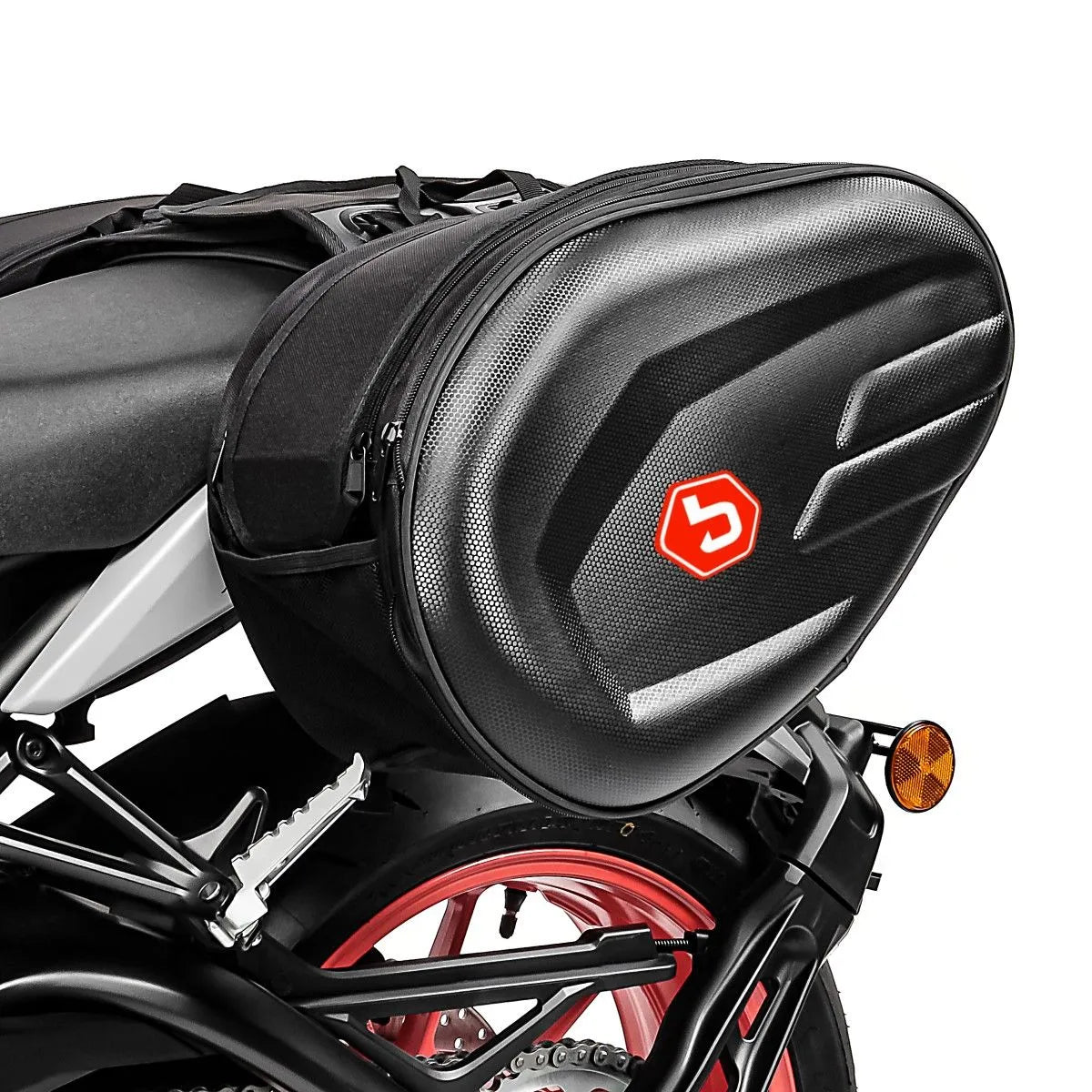 Genti laterale moto coburi Bagtecs CRB, 40-60 litri, Volume Moto Softshell
