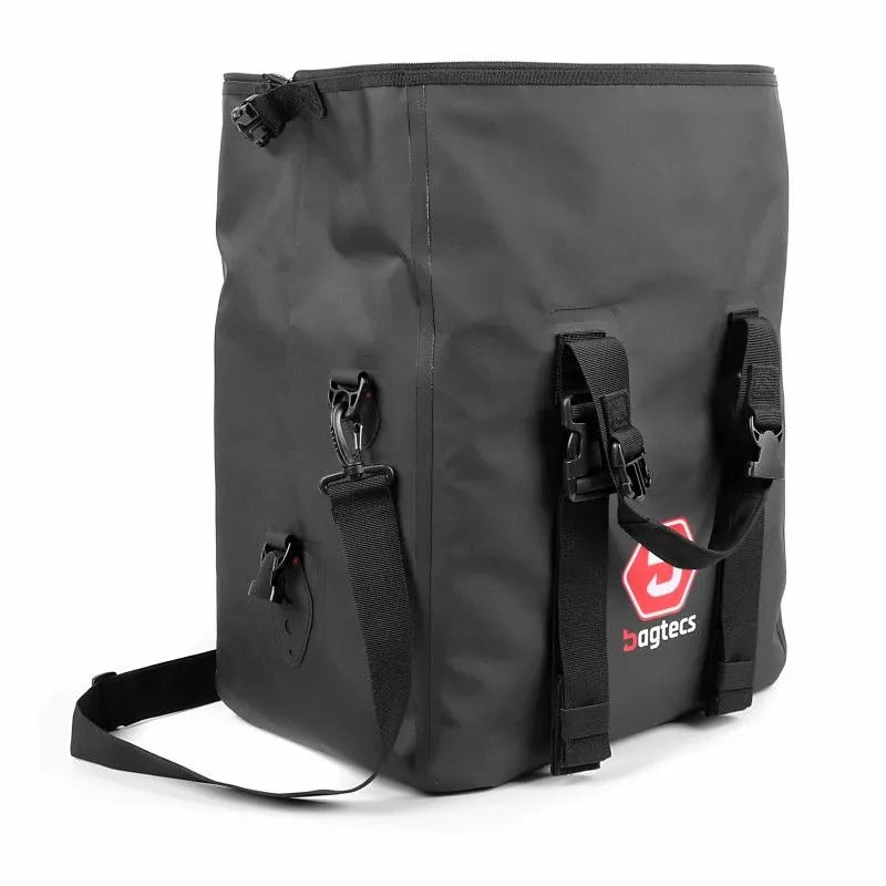 Set genti interioare pentru cutii laterale auminiu, 35-45L, Bagtecs BT5, Negru