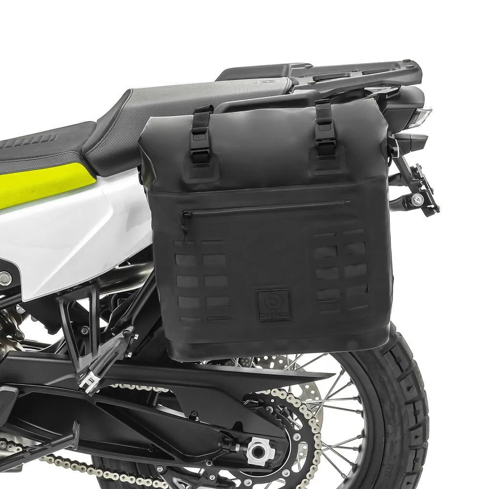 Geanta moto, Bagtecs IPX, 35L, Geanta laterala, Impermeabila, Neagra