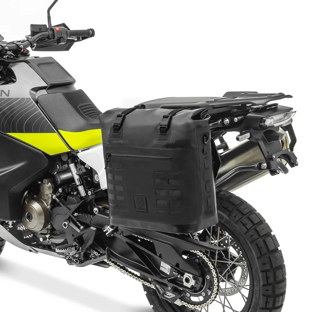 Geanta moto, Bagtecs IPX, 35L, Geanta laterala, Impermeabila, Neagra