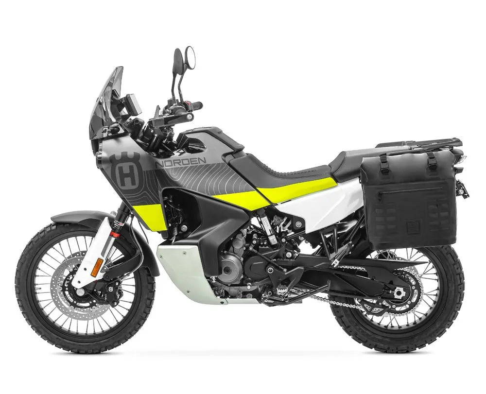 Geanta moto, Bagtecs IPX, 35L, Geanta laterala, Impermeabila, Neagra