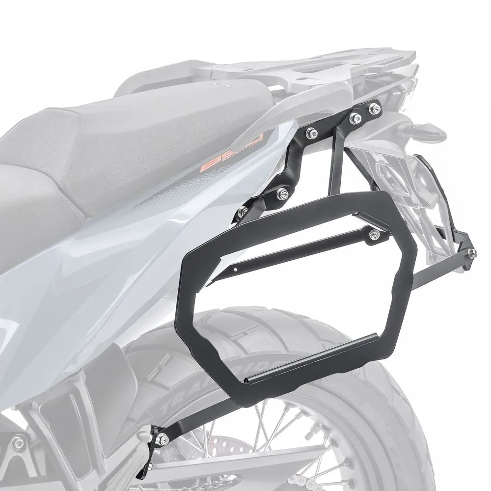 Set suport pentru genti laterale compatibil cu KTM 890 Adventure / R 21-22, Negru