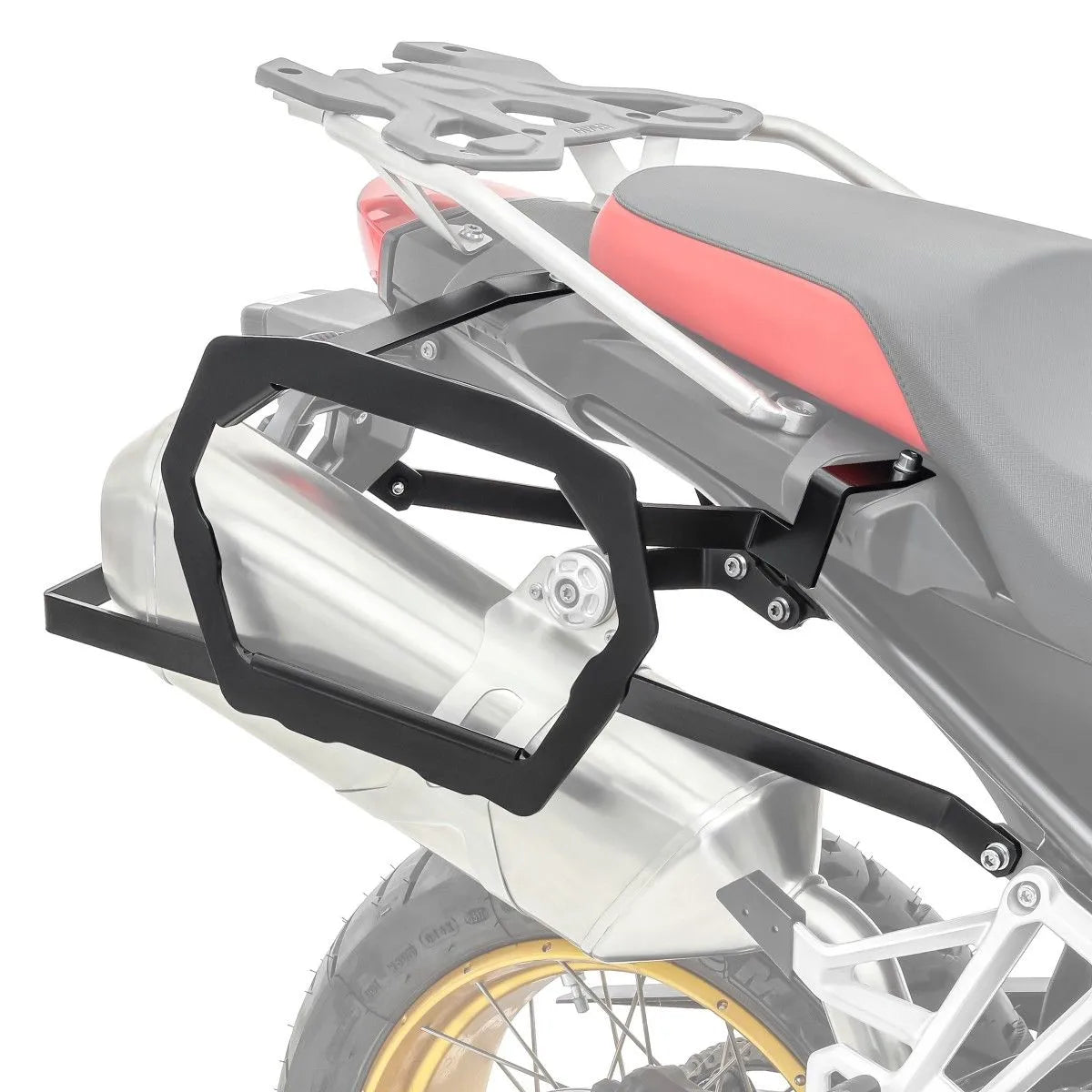 Set suport pentru genti laterale compatibil cu BMW F 800 GS 2024, Negru
