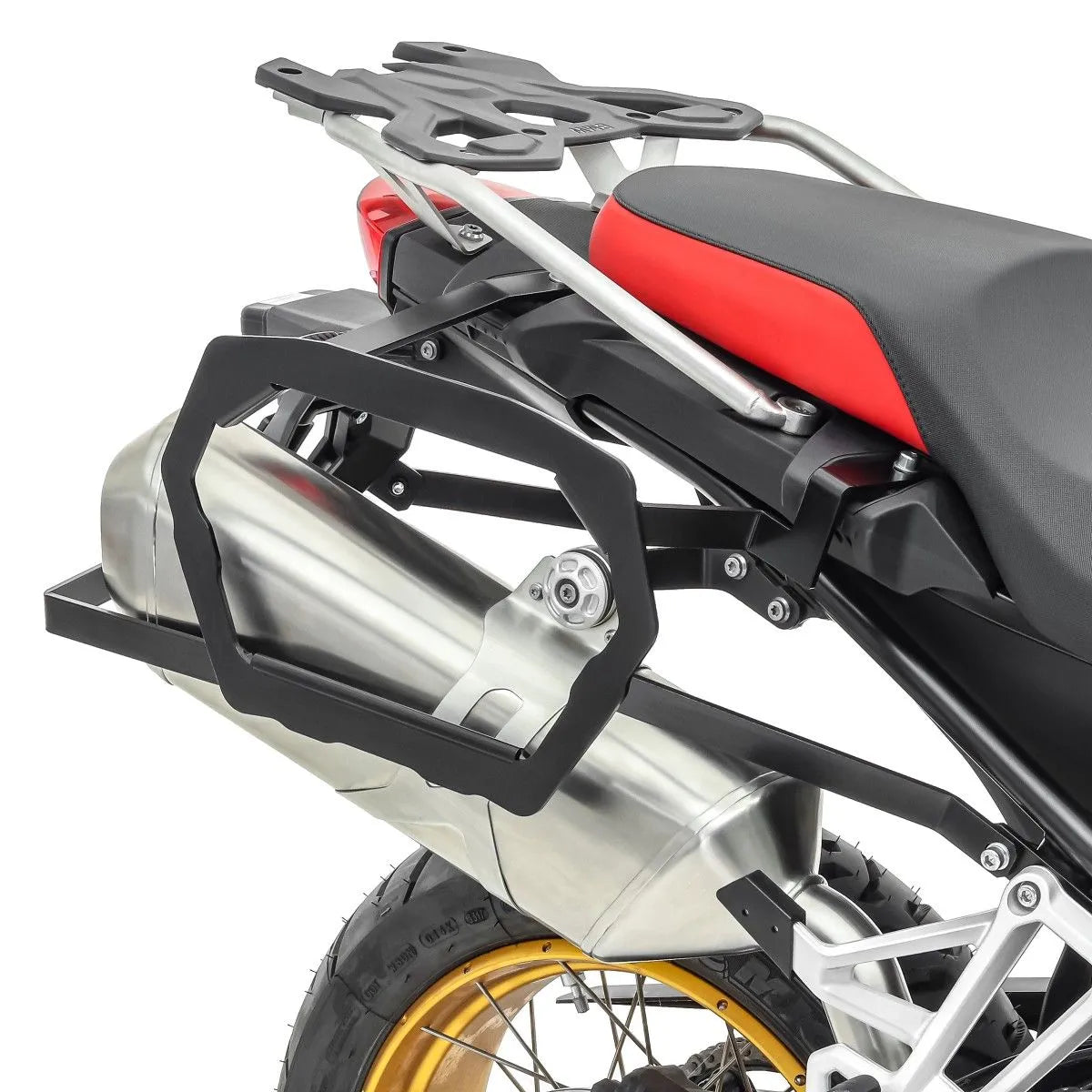 Set suport pentru genti laterale compatibil cu BMW F 800 GS 2024, Negru