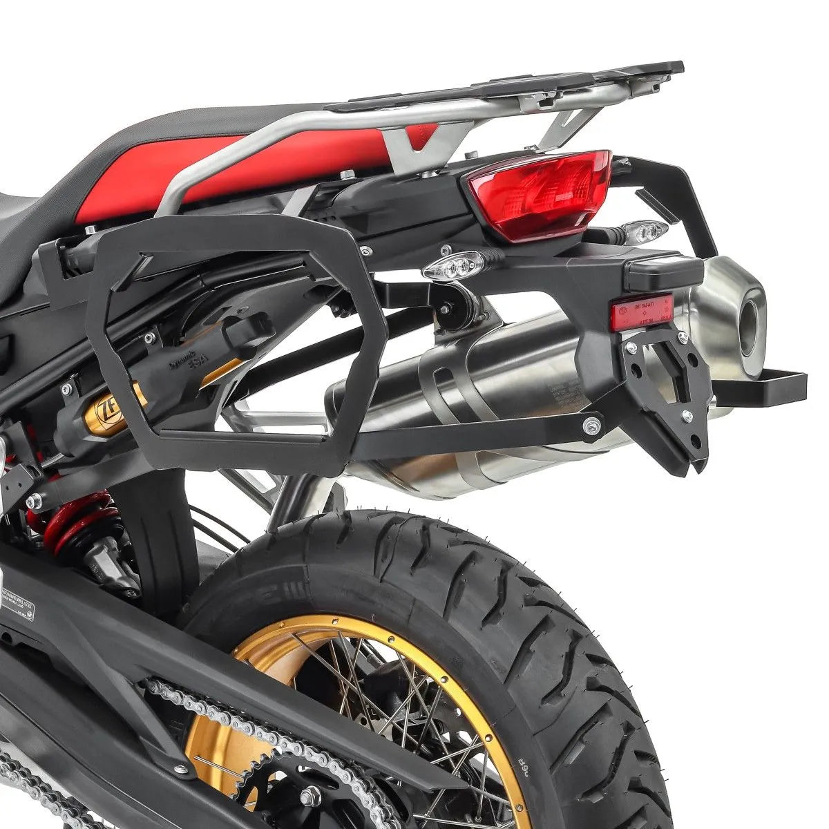 Set suport pentru genti laterale compatibil cu BMW F 800 GS 2024, Negru