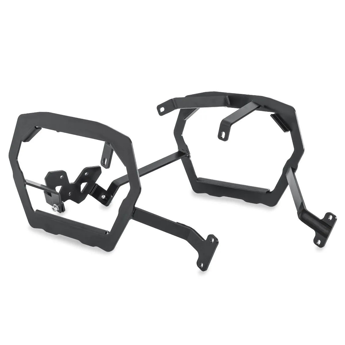 Set suport pentru genti laterale compatibil cu BMW R 1200 GS 04-12, Negru