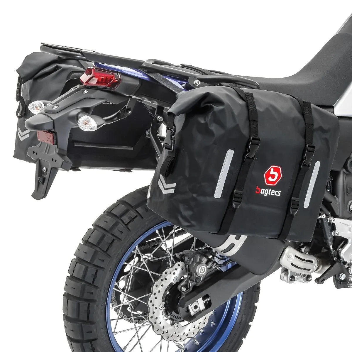 Set genti laterale compatibil cu Triumph Tiger 900 / GT / Rally 20-24, Negru