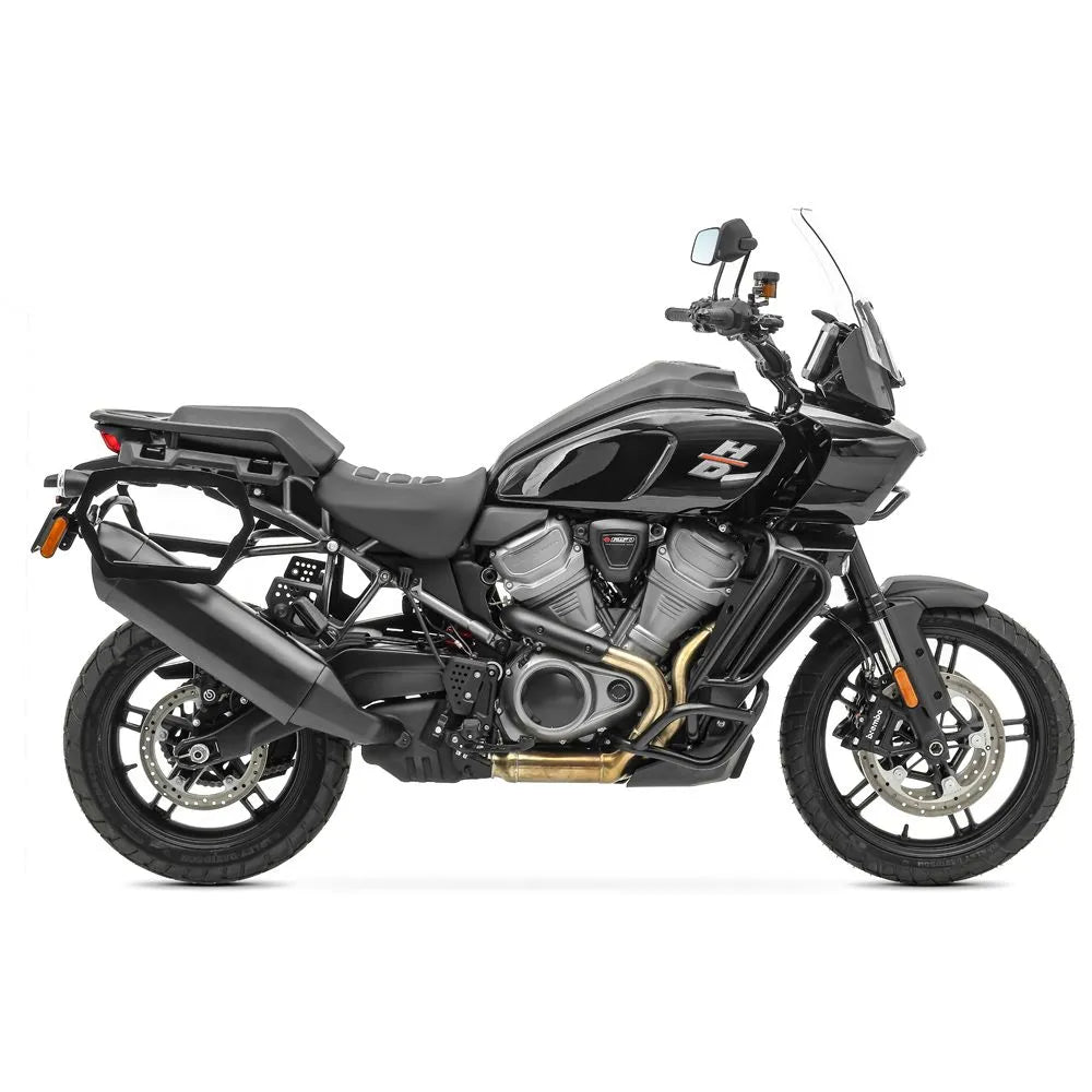 Set suport pentru genti laterale compatibil cu Harley Davidson Pan America 1250 21-24, Negru