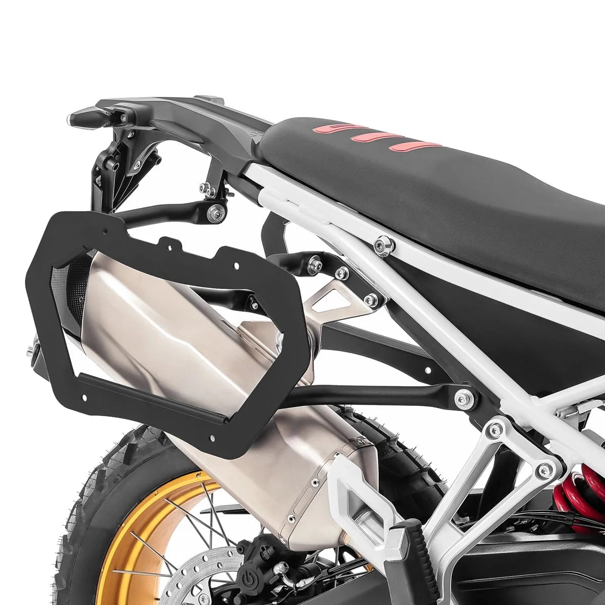 Set suport pentru genti laterale compatibil cu BMW F 900 GS 24-25 , suport sacoșe Bagtecs SLP, Negru