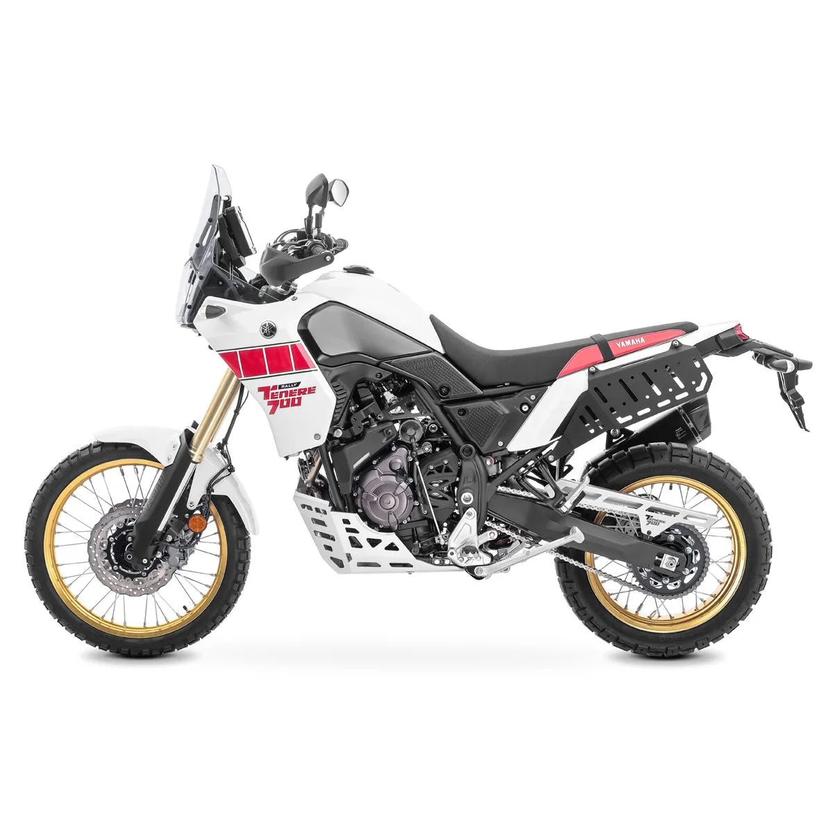 Set suport pentru genti laterale compatibil cu Yamaha Tenere 700 19-24, suport sacoșe Bagtecs SC45, Negru