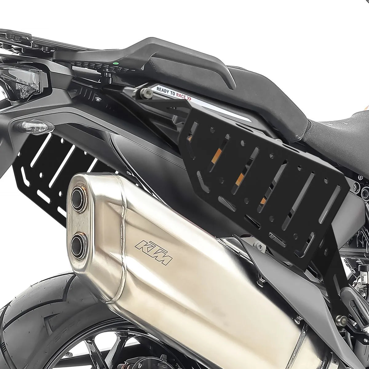 Set suport pentru genti laterale compatibil cu KTM 1290 Super Adventure R / S 21-24, suport sacoșe Bagtecs SC51, Negru