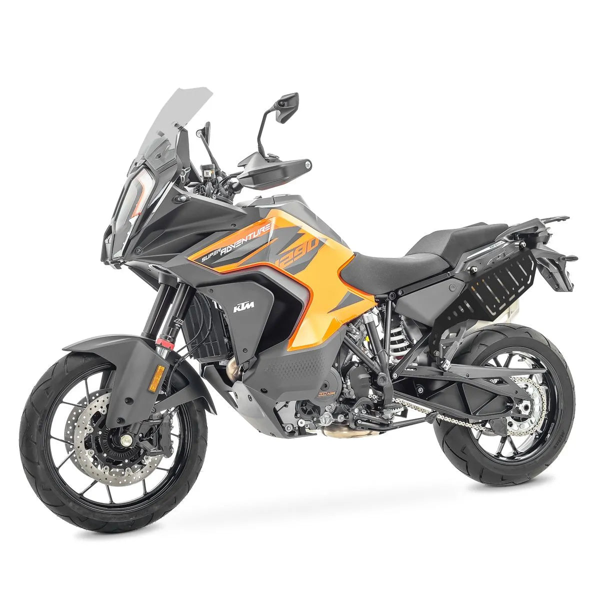 Set suport pentru genti laterale compatibil cu KTM 1290 Super Adventure R / S 21-24, suport sacoșe Bagtecs SC51, Negru
