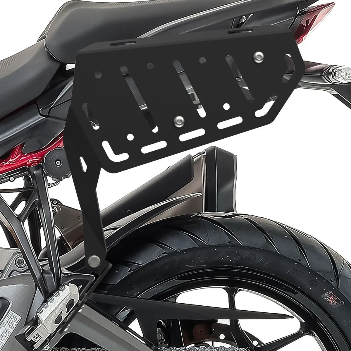 Set suport pentru genti laterale compatibil cu Ducati Multistrada V2 / S 22-25, suport sacoșe Bagtecs SC74, Negru