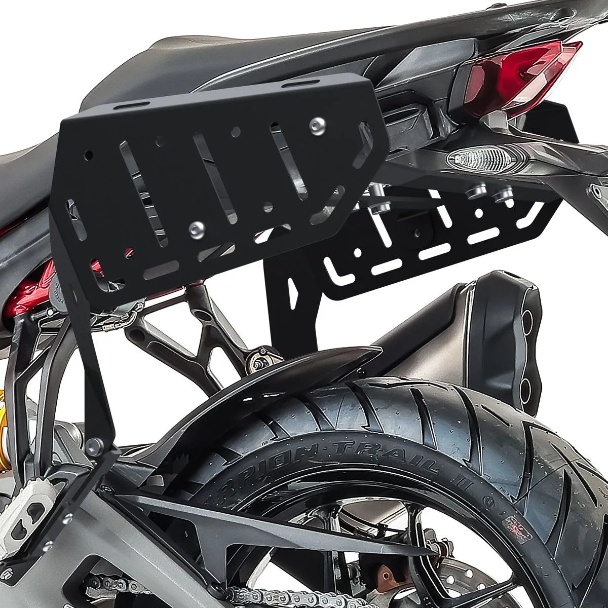 Set suport pentru genti laterale compatibil cu Ducati Multistrada V2 / S 22-25, suport sacoșe Bagtecs SC74, Negru