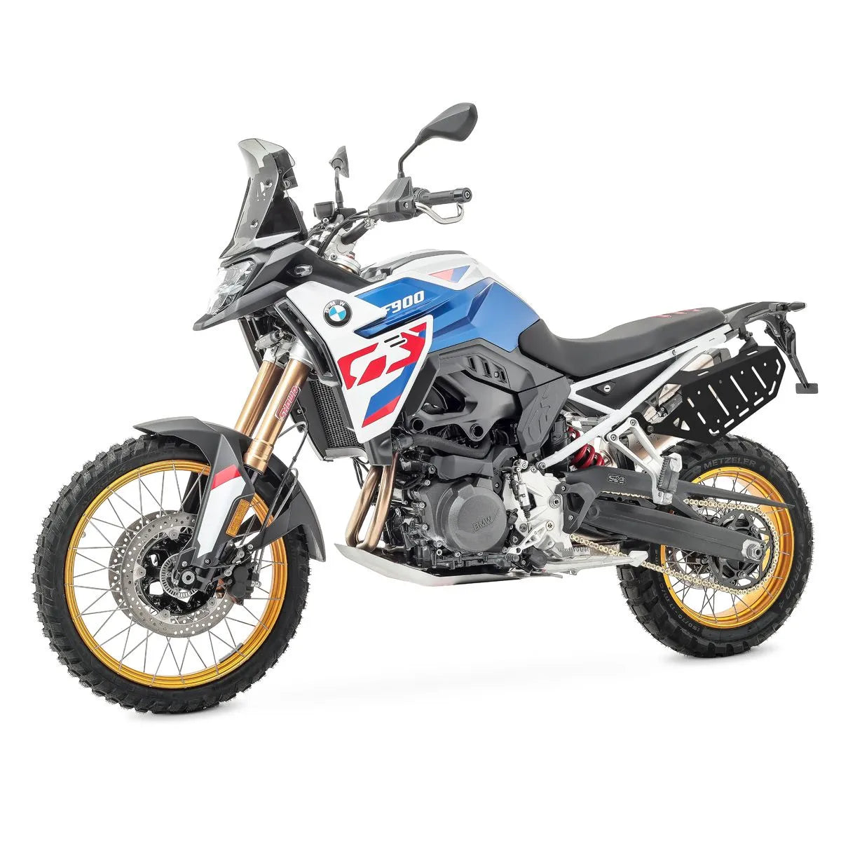 Set suport pentru genti laterale compatibil cu BMW F 900 GS 24-25 , suport sacoșe Bagtecs SC57, Negru