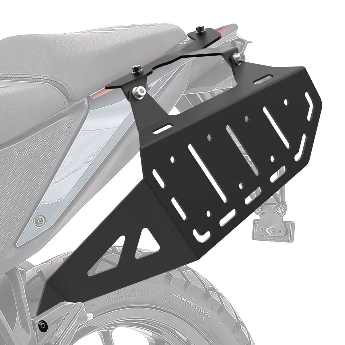 Set suport pentru genti laterale compatibil cu KTM 390 Adventure 20-25, suport sacoșe Bagtecs SC59, Negru