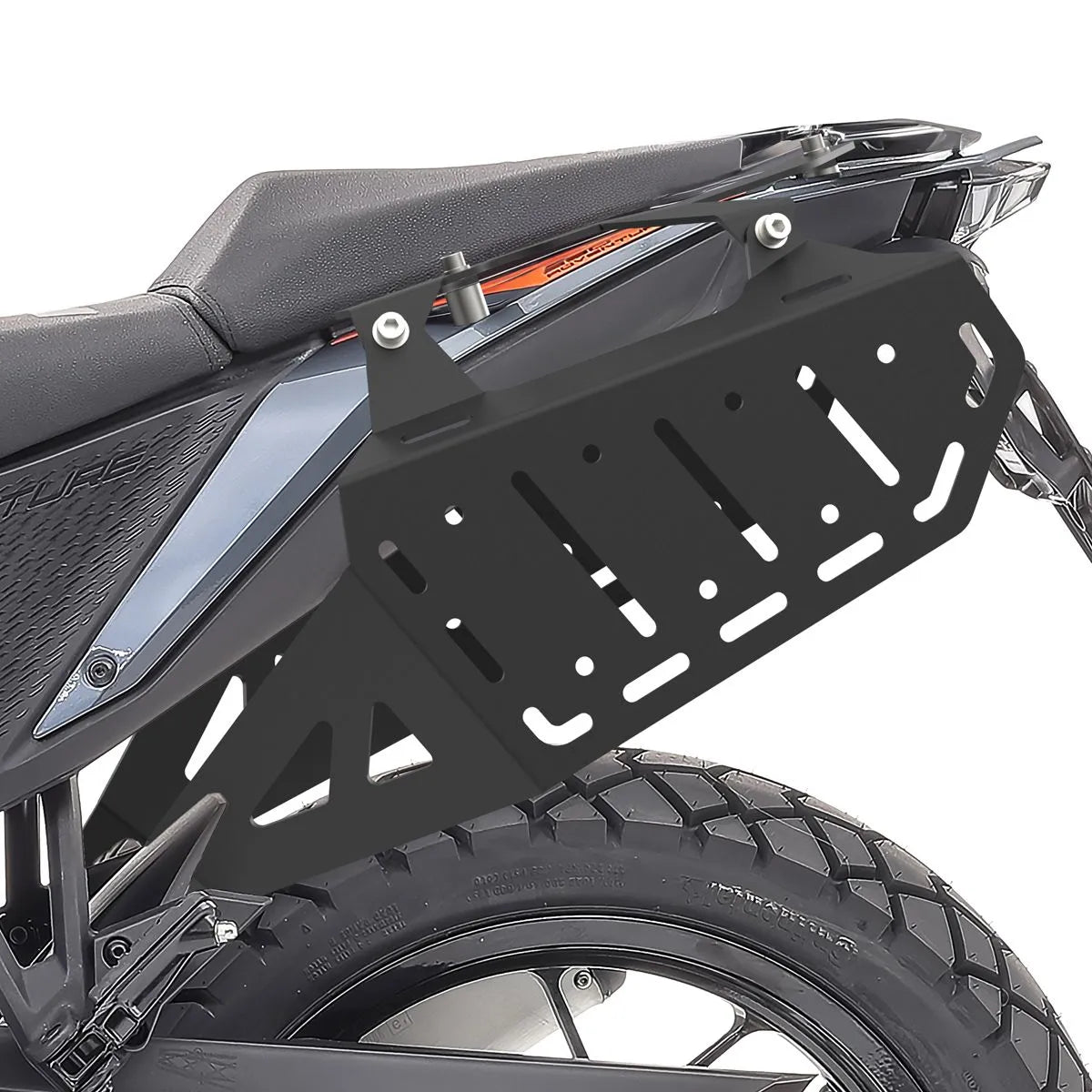 Set suport pentru genti laterale compatibil cu KTM 390 Adventure 20-25, suport sacoșe Bagtecs SC59, Negru
