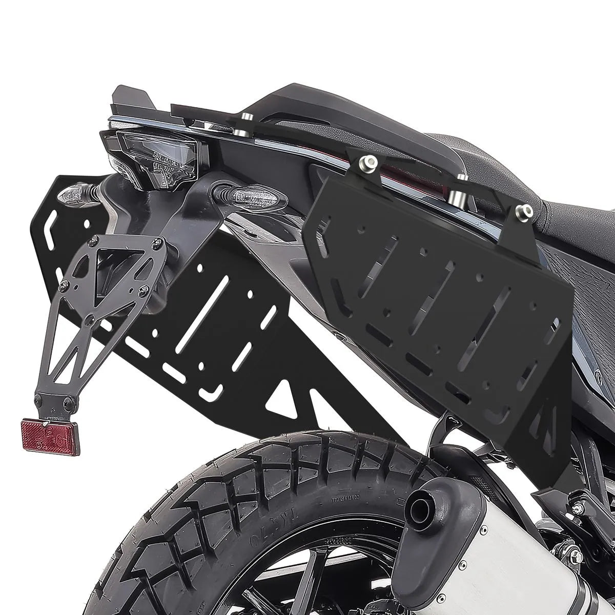 Set suport pentru genti laterale compatibil cu KTM 390 Adventure 20-25, suport sacoșe Bagtecs SC59, Negru