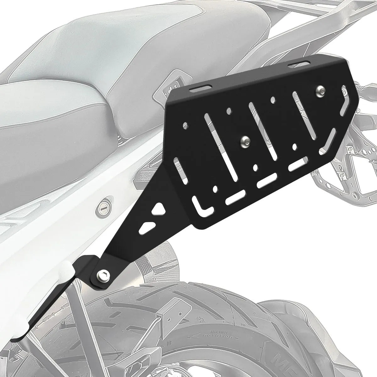 Set suport pentru genti laterale compatibil cu BMW R 1300 GS 23-25, suport sacoșe Bagtecs SC64, Negru