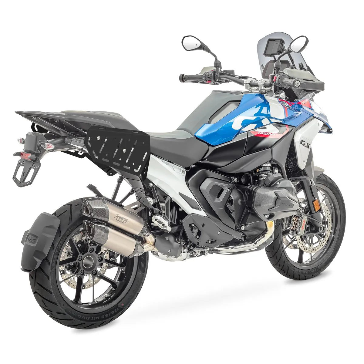 Set suport pentru genti laterale compatibil cu BMW R 1300 GS 23-25, suport sacoșe Bagtecs SC64, Negru