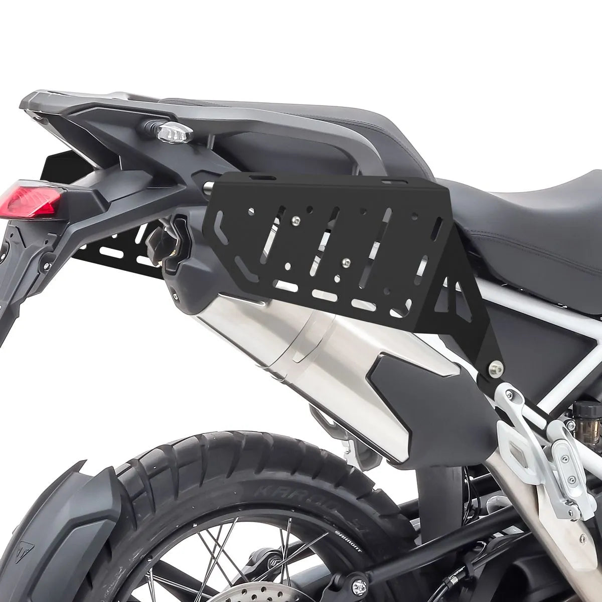 Set suport pentru genti laterale compatibil cu Triumph Tiger 1200 GT / Rally / Pro 22-25, suport sacoșe Bagtecs SC67, Negru